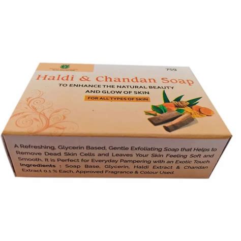 Keshri Formulation Haldi Chandan Soap Packaging Type Box Packaging