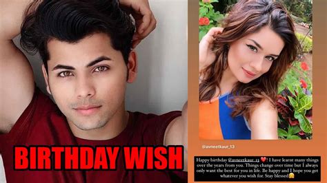 True Friends Siddharth Nigams Special Warm Birthday Wish For Avneet Kaur Is Winning The
