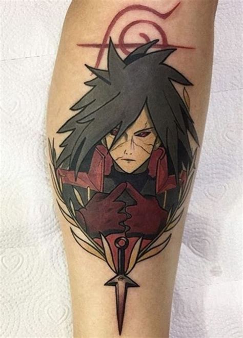 Tattoo Madara Uchiha Tatuagem Do Naruto Tatuagens De Anime Tatuagem