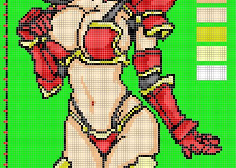 Anime Girl Minecraft Pixel Art Grid Pixel Art Grid Gallery