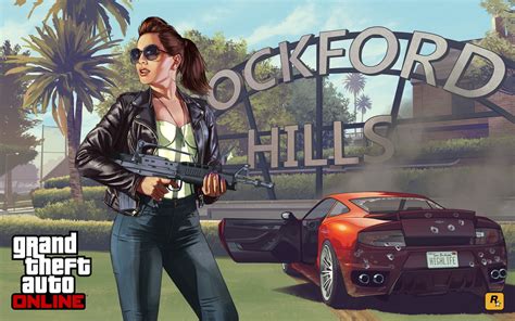 Hd Wallpaper Grand Theft Auto V Gta Online Concept Art Girl