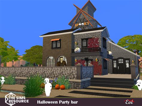 The Sims Resource Halloween Party Bartsr Only Cc