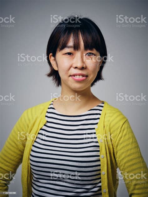 Portrait Of A Young Japanese Woman Stock Photo Download Image Now