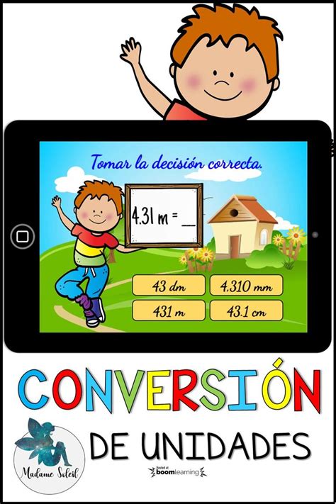 Conversión De Unidades Spanish Measurement Conversion Distance