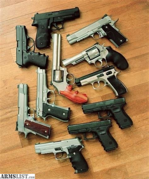 armslist for sale gun collection glock beretta sig sandw springfield ruger