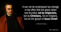 TOP 25 QUOTES BY PATRICK HENRY (of 104) | A-Z Quotes