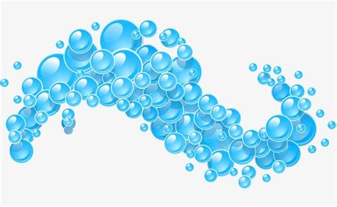 Cartoon Blue Bubble Bubbles Graphic Design Background Templates