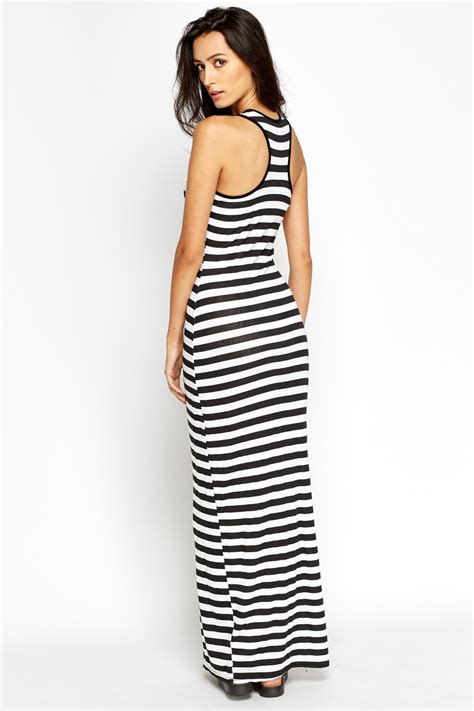 Striped Maxi Dress Just 7