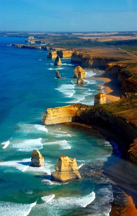 Twelve Apostles Australia Australia Travel Aerial View Travel