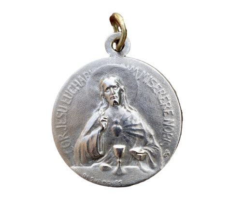Eucharist Medal By Charles Desvergnes 1899 Etsy Uk