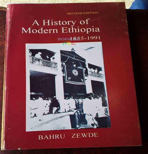 A History Of Modern Ethiopia 1855 1991 By Bahru Zewde