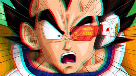 Ronan presents an overview of dragon ball z: Image - It s over 9000 anaglyph 3d test wip by wortmann ...
