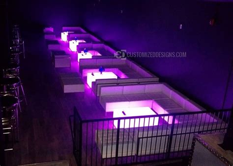 Vip Section Tables Bar And Nightclub Furniture Ideas