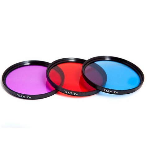 Colour Effect Glass Filter Set Of 3 Filters 67mm