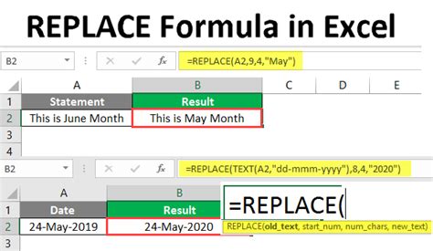 Replace Formula In Excel How To Use Replace Formula In Excel