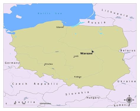 What Is The Capital Of Poland Mappr