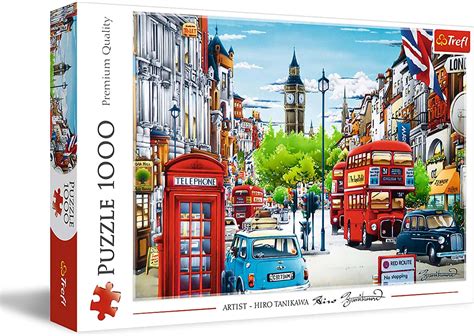 Jigsaw Puzzle London Street 1000 Piece Trefl Le3ab Store