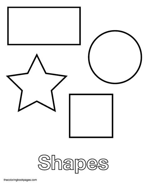 Shape Templates Printable