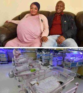 South African Woman Breaks Record As She Gives Birth To Babies At