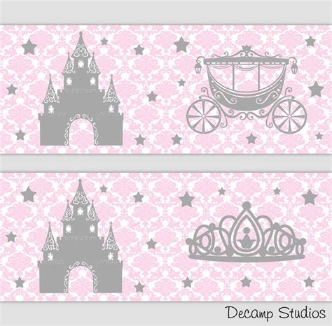 Maybe you would like to learn more about one of these? Princess Baby Girl Nursery Wallpaper Border Wall Art Decal ...