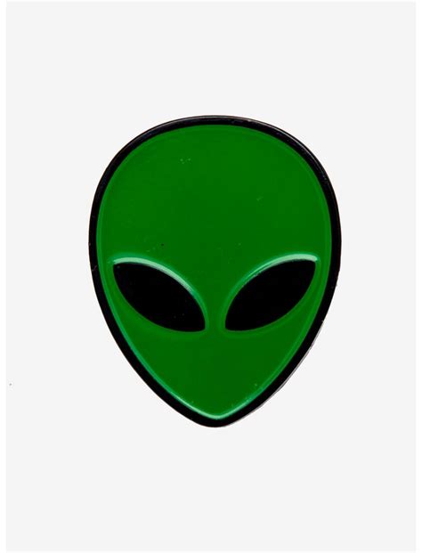 Alien Head Enamel Pin Hot Topic