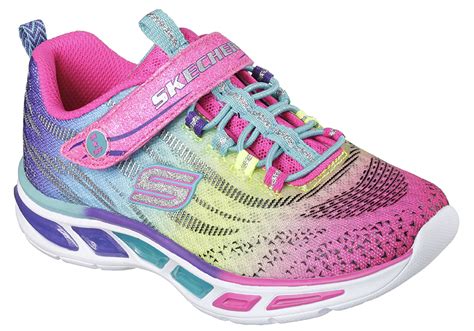 Girls Skechers Kids Lights Litebeams Multi