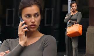 Irina Shayk Shows Off Her Flawless Complexion In Nyc