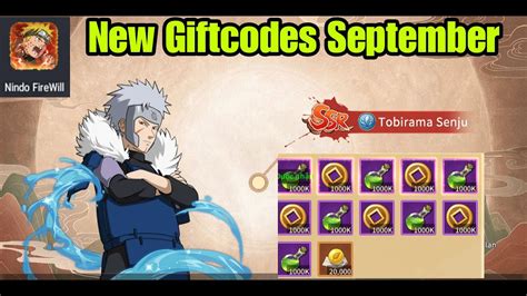 Nindo Fire Will 3 New Giftcodes September YouTube