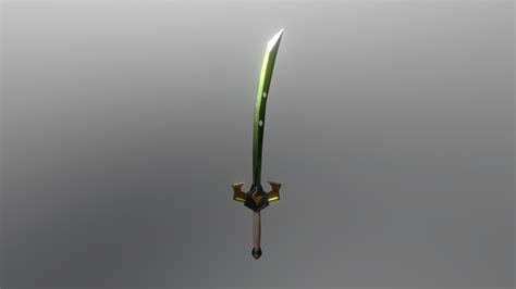 Master Yis Sword League Of Legends 3d Model By Duckyyyy 8b14404