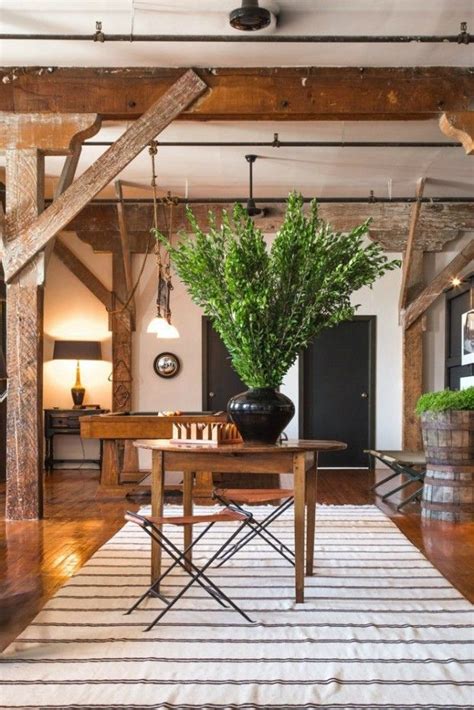 Loft With A Mix Of Styles Periods And Materials Decoholic Rustic