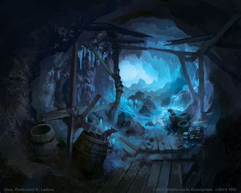 Tunnels Of Mount Gram By Ferdinandladera Fantasy Dungeons Caves
