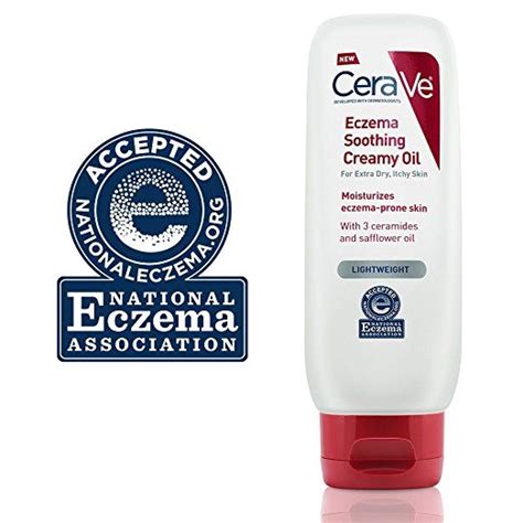 Cerave Eczema Creamy Oil 8 Ounce Eczema Skin Moisturizer Cerave