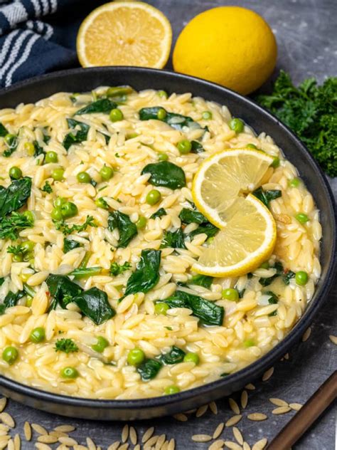 Vegan Lemon Orzo Vegan Cocotte