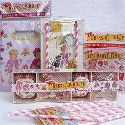Vintage Dolly Party Pack By Birdyhome