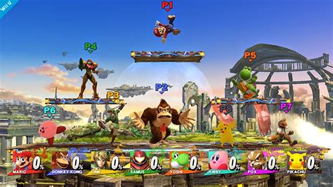 Modo Para 8 Lutadores De Super Smash Bros Wii U Recebe Atualização