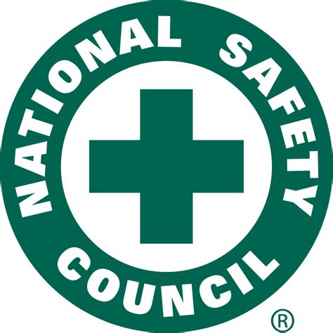 Road safety banner template set with highway icons vector. File:National Safety Council.svg - Wikimedia Commons