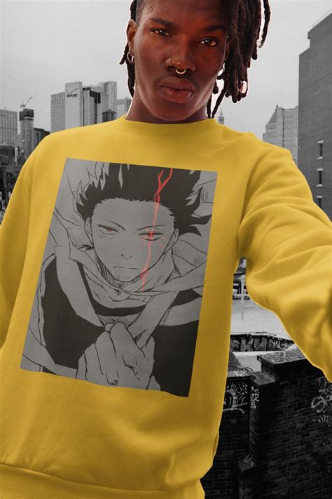 Aizawa Shouta Unisex Mha Anime Sweatshirt My Hero Academia Etsy
