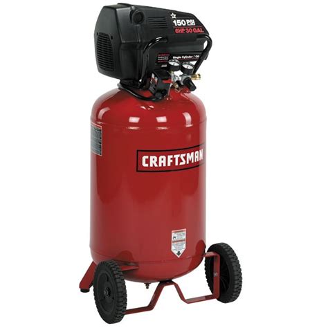 Craftsman 16731 30 Gal Air Compressor 6 Hp Vertical Tank Oil