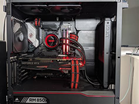 Red And Black My First Pc Build Rpcmasterrace