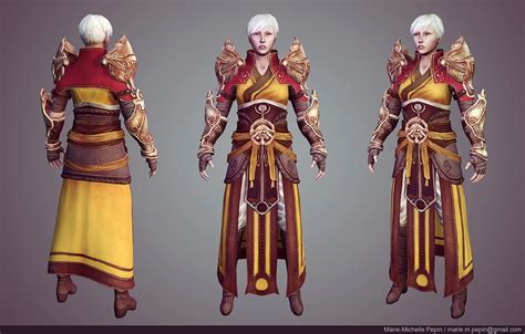 Female Monk From Diablo Iii Game Model On Behance