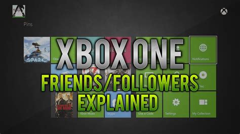 Xbox One Friendsfollowers Explained Quick Tip Youtube