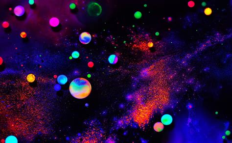 1366x768px Free Download Hd Wallpaper Colorful Neon Paint Aero