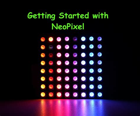 Getting Started With Neopixel Ws2812 Rgb Led 8 Steps With Pictures
