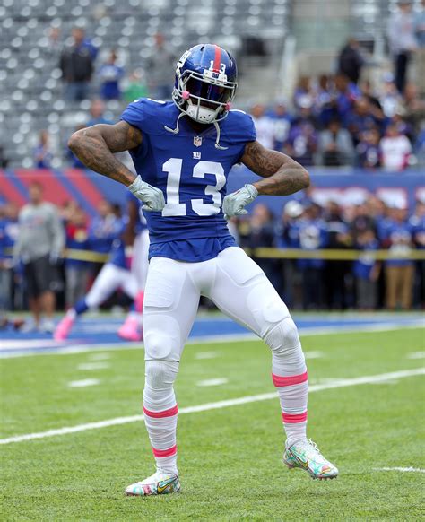 Oct 16 2016 East Rutherford Nj Usa New York Giants Wide Receiver