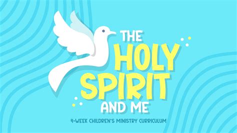 The Holy Spirit And Me Free Week 1 Sample Lesson Sunday School Store