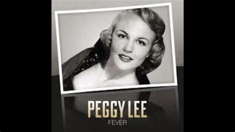 Fever Peggy Lee Youtube