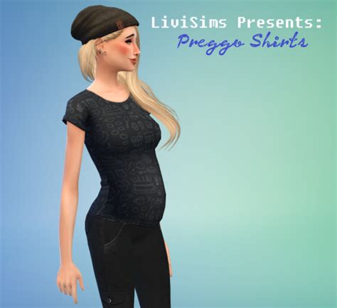 My Sims 4 Blog Maternity Shirts For Females By Livisims