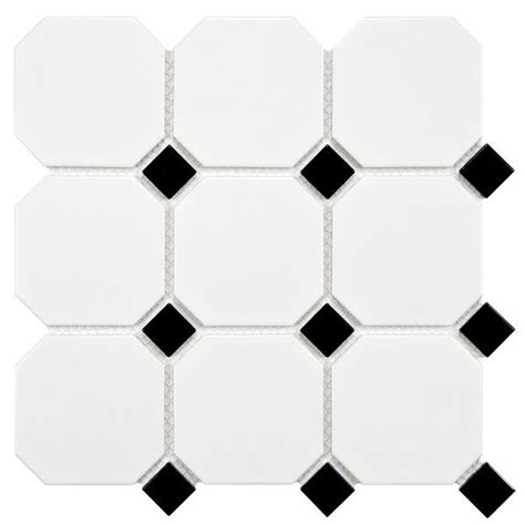 The Retro Super Octagon Random Size Porcelain Floor And Wall Tile In