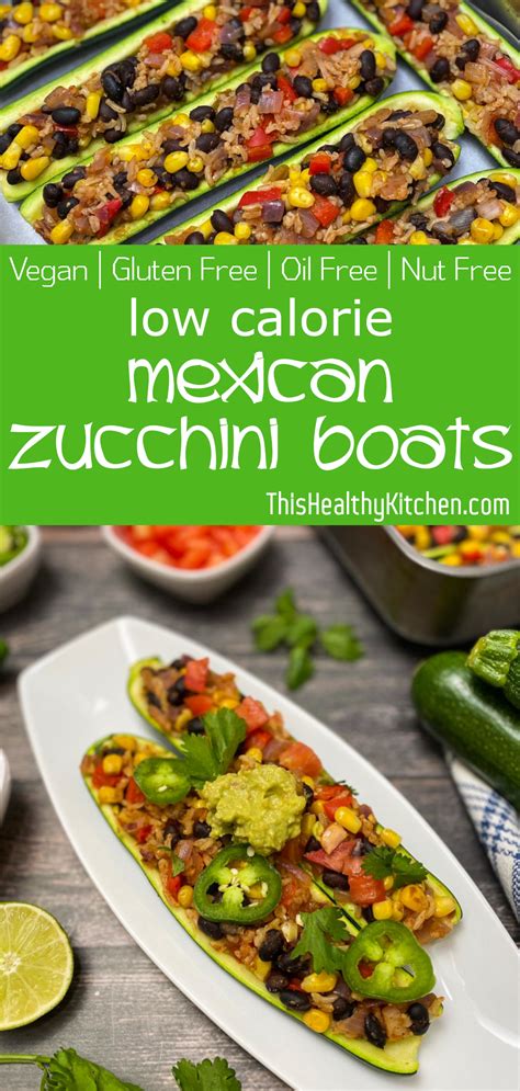 Maybe you would like to learn more about one of these? For a low calorie and lower carb spin on your favourite Mexican food, these zucchini boats are a ...