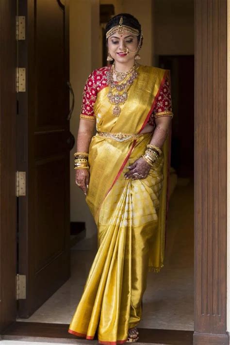 17 Breathtaking South Indian Bridal Look That Every Bride Loves Sari